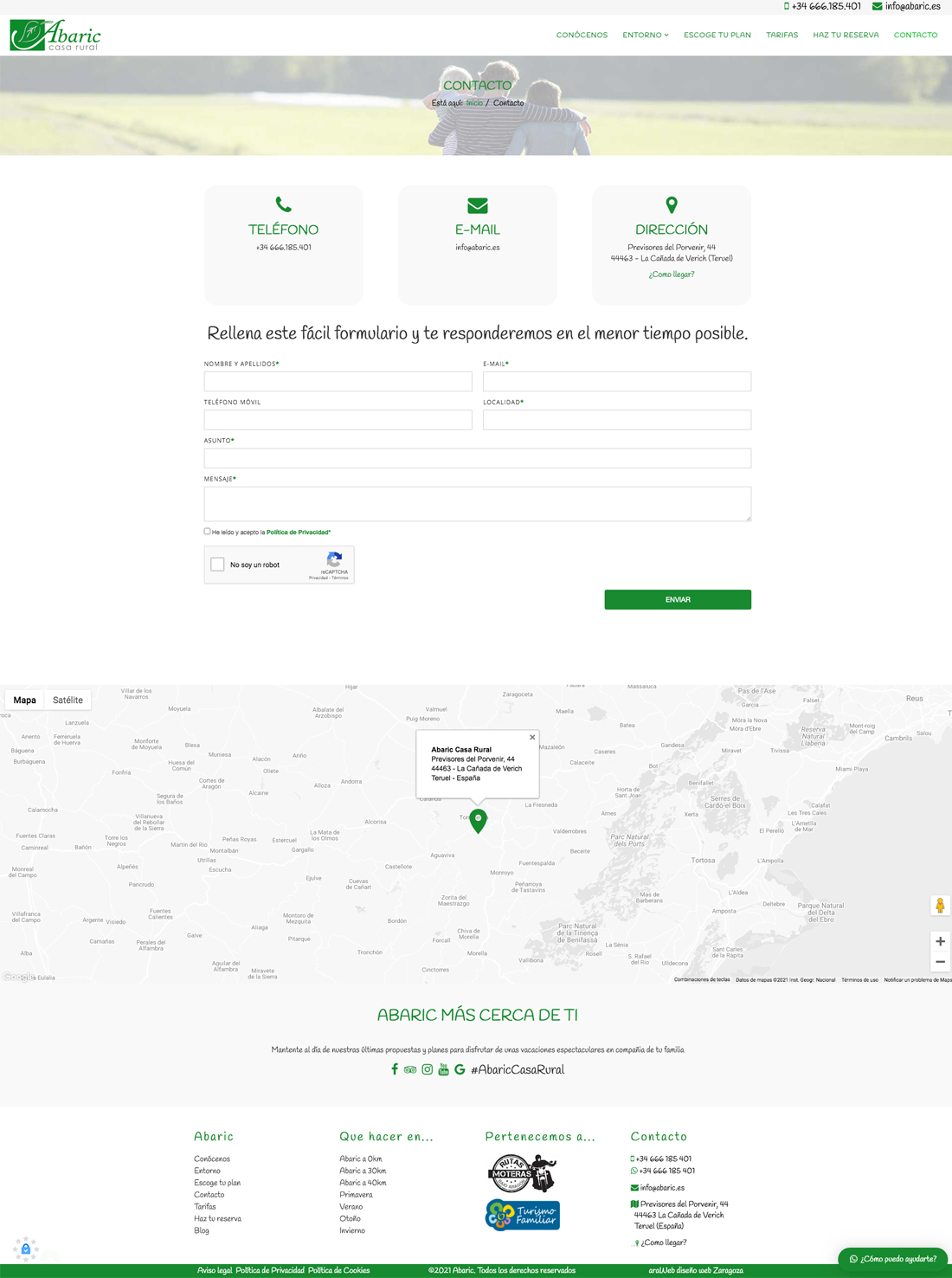 diseño web empresa Teruel