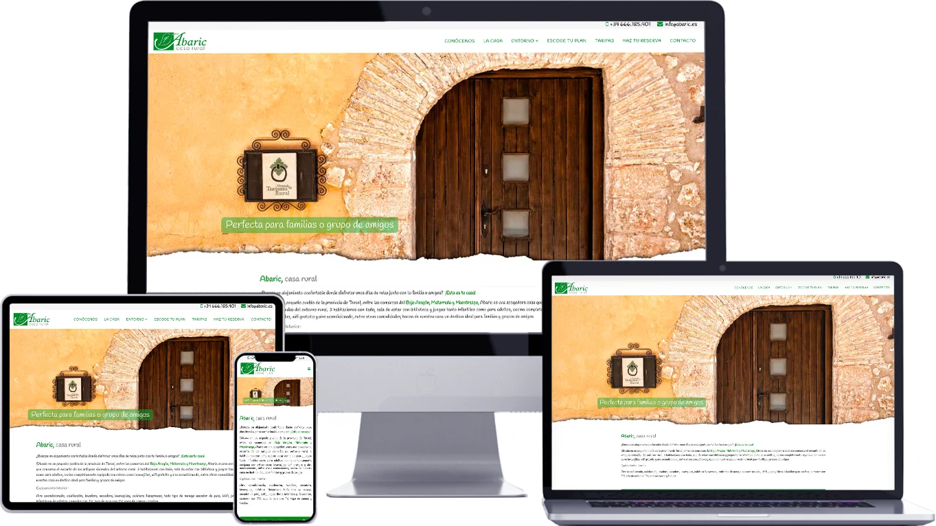 Diseño web responsive Teruel