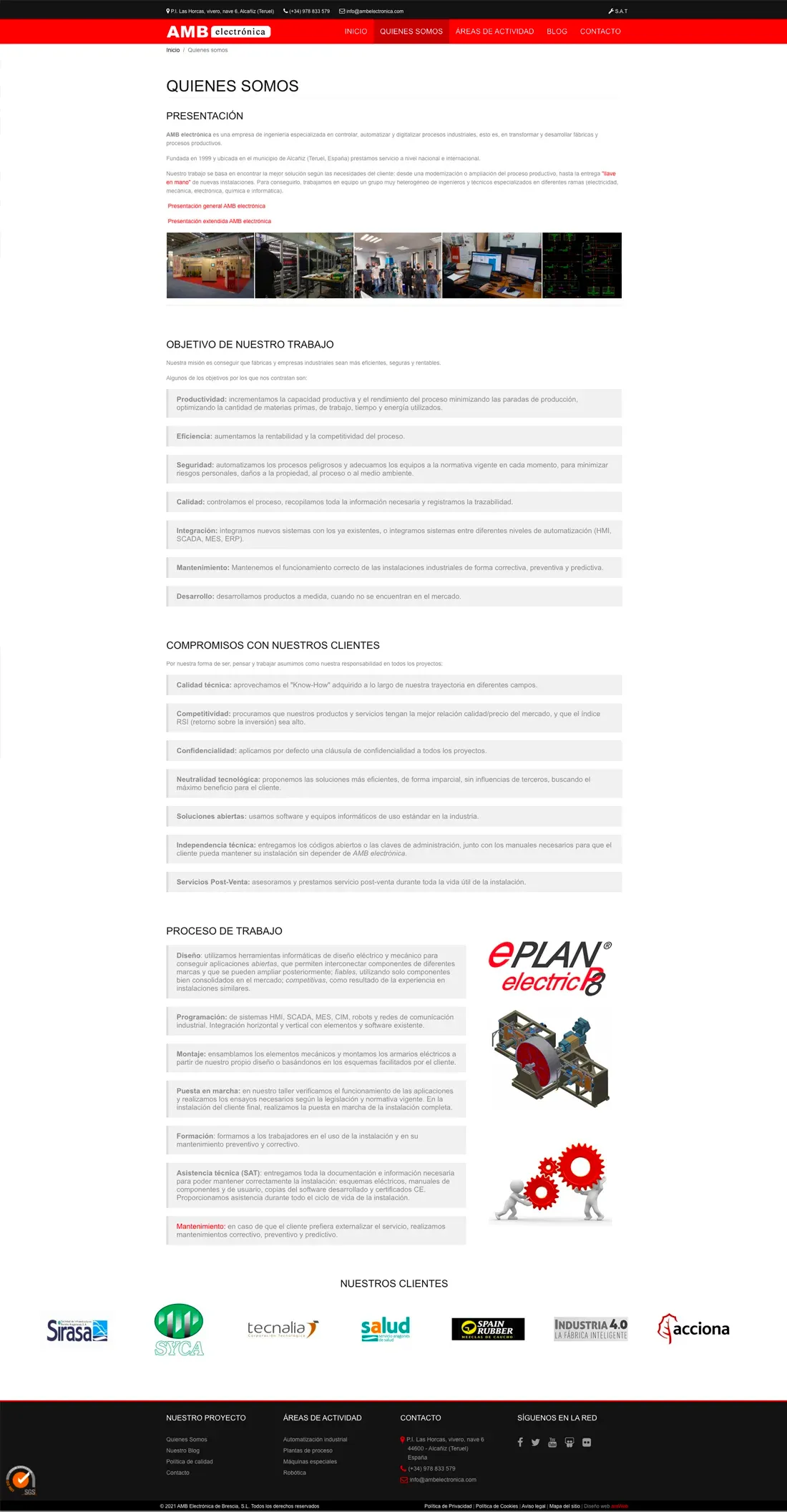 diseño web empresa Teruel