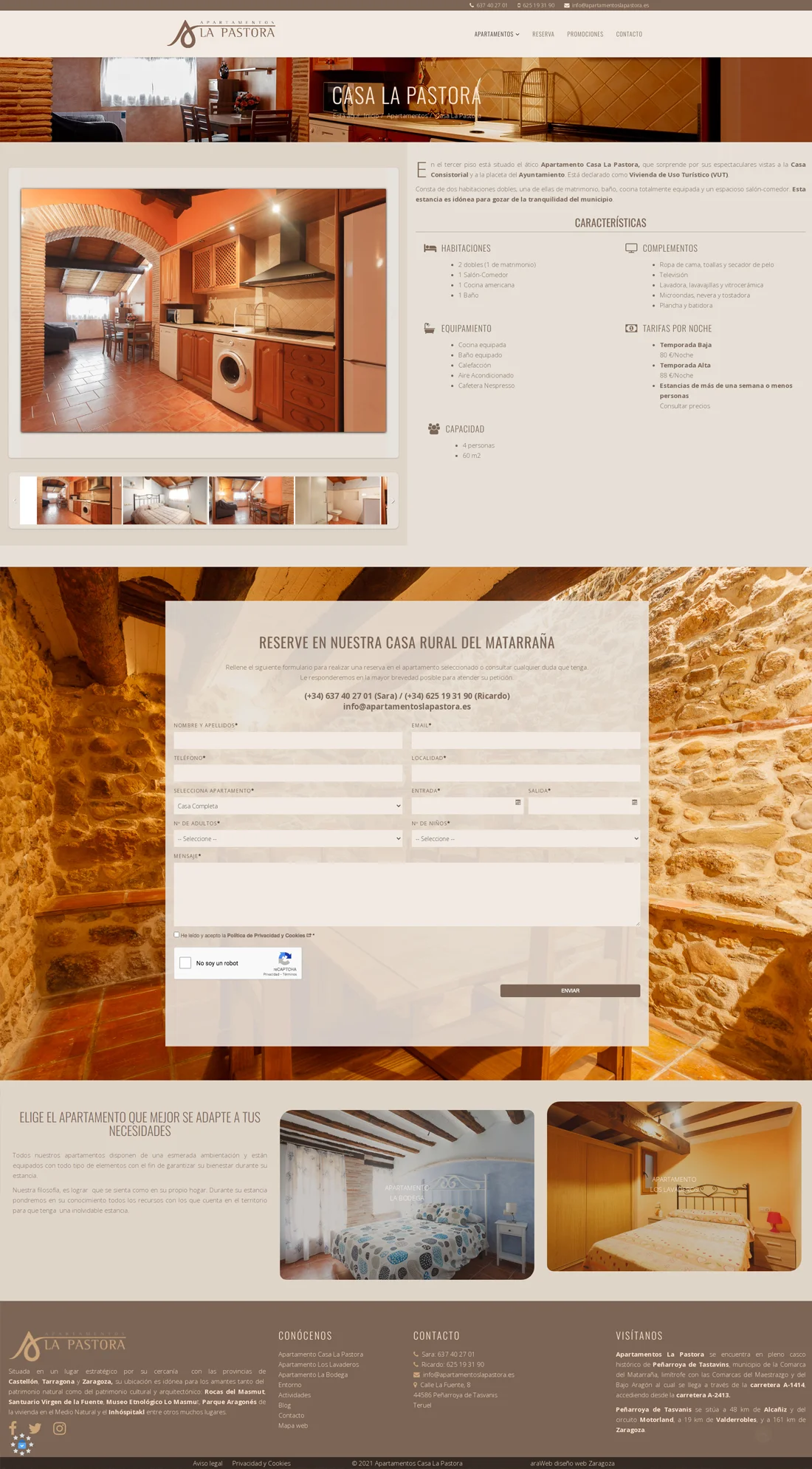 página web corporativa Teruel
