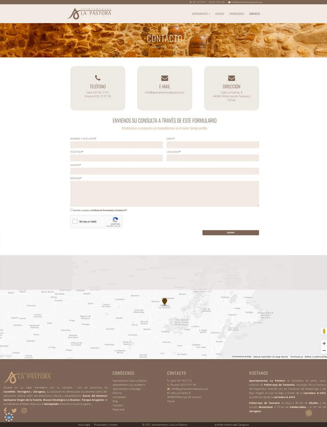 diseño web empresa Teruel