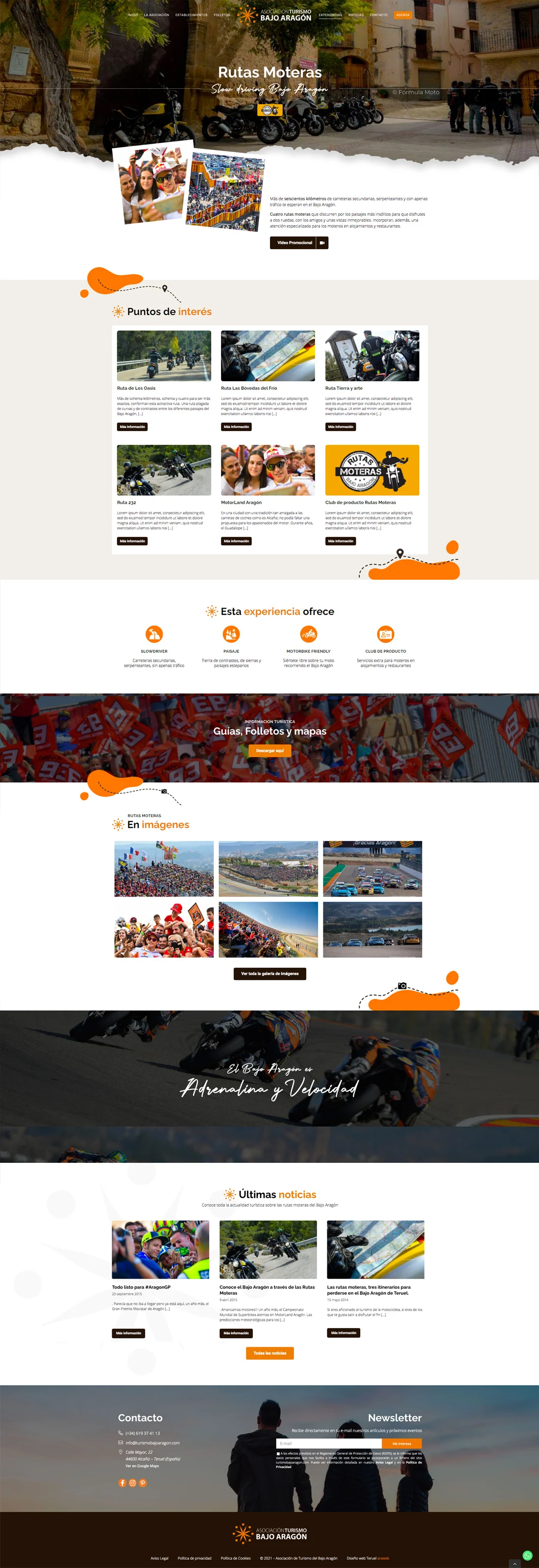 página web corporativa Teruel