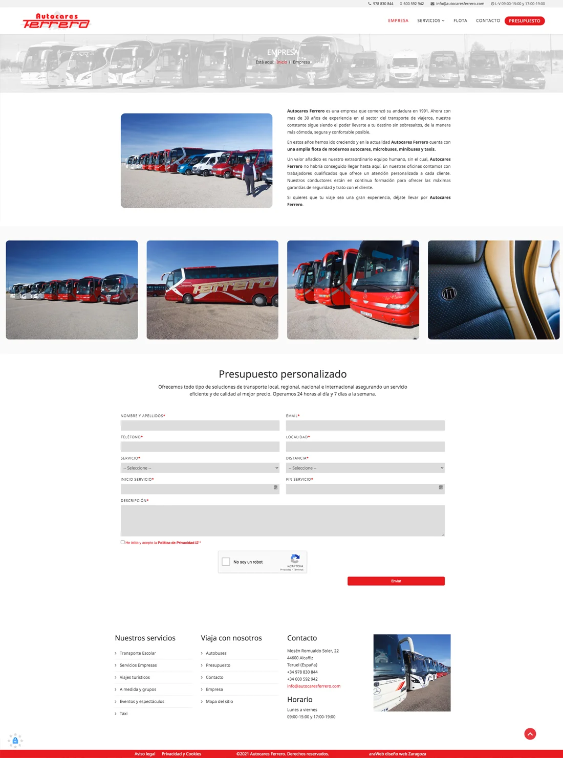 diseño página web Teruel