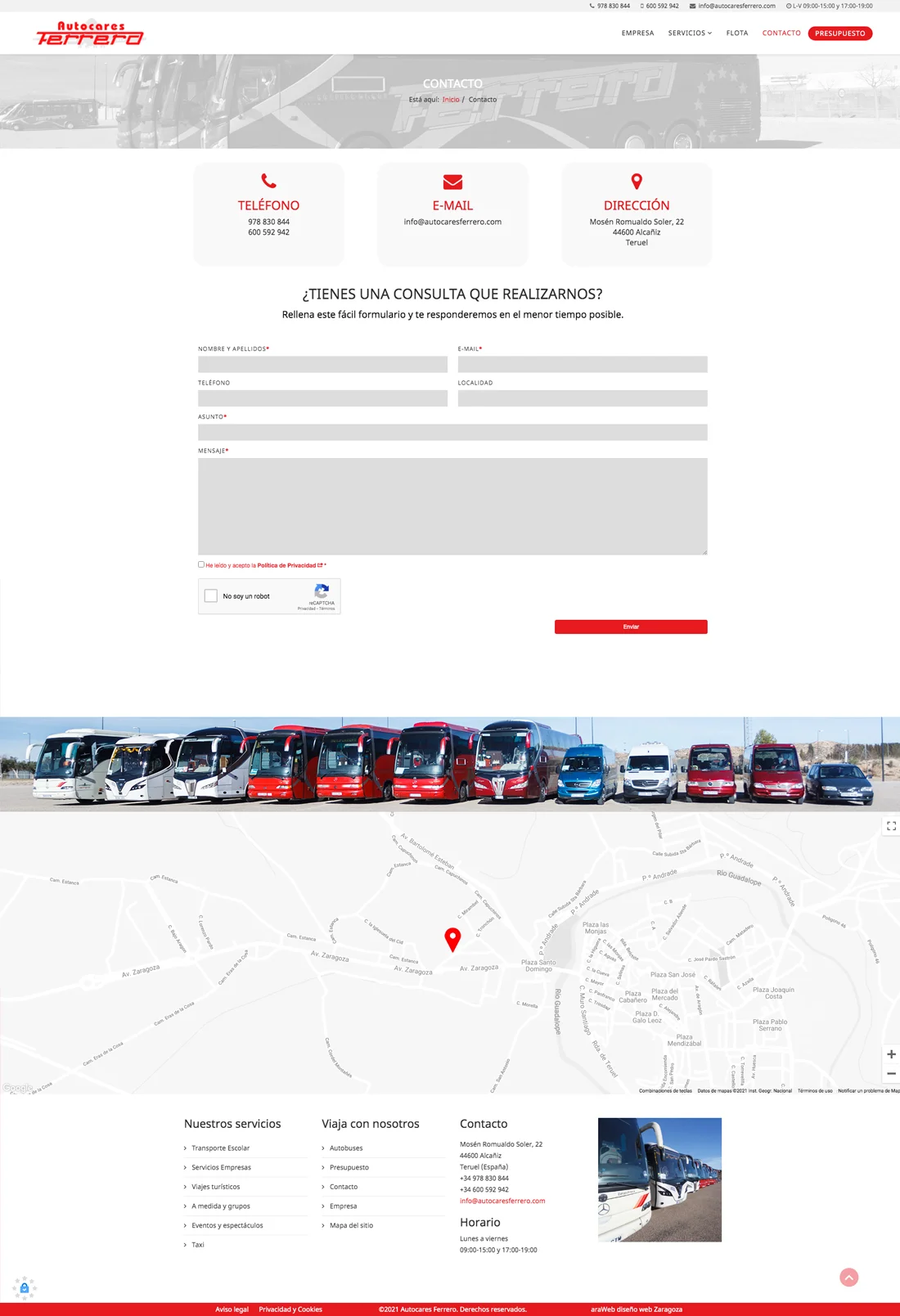 diseño web empresa Teruel