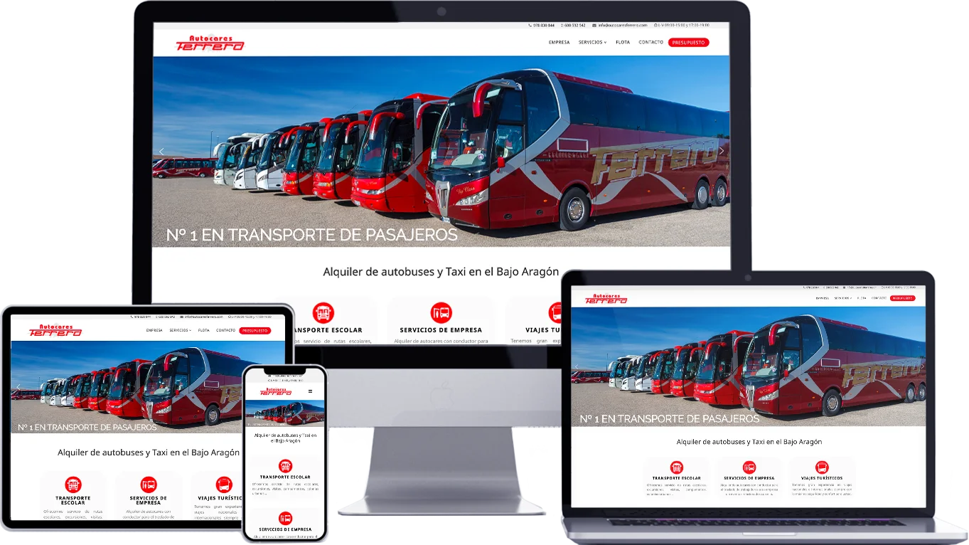 Diseño web responsive Teruel