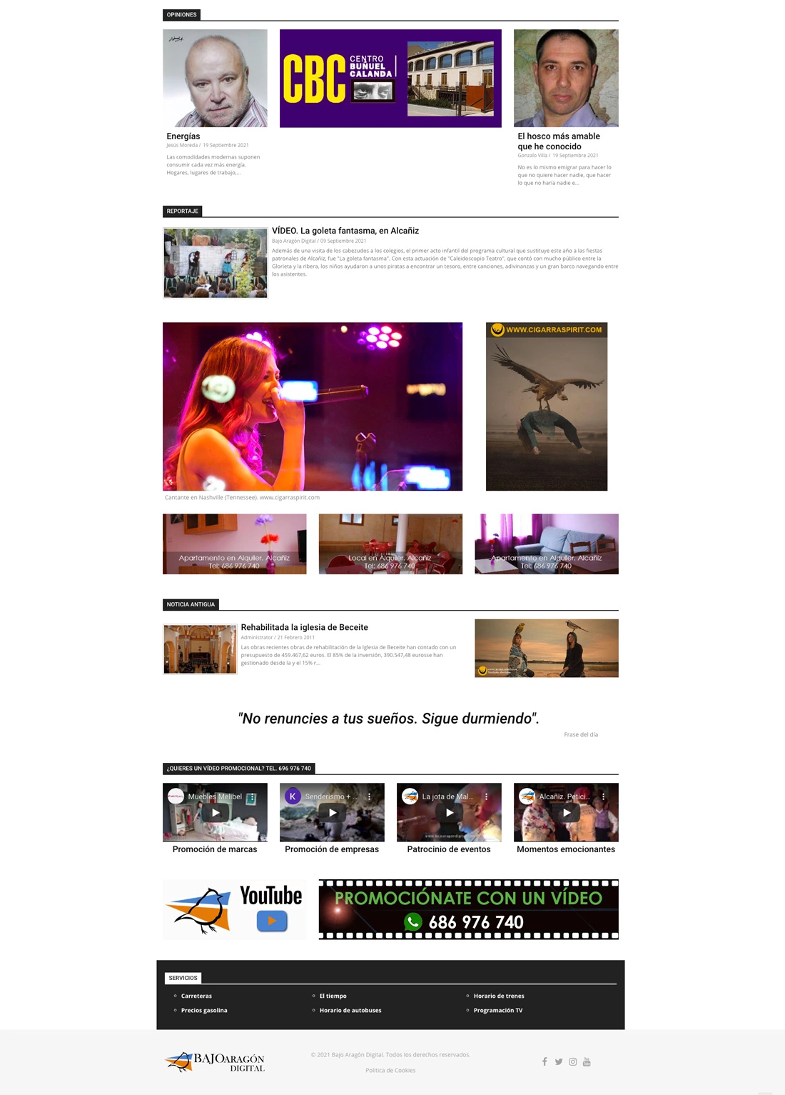 diseño página web Teruel