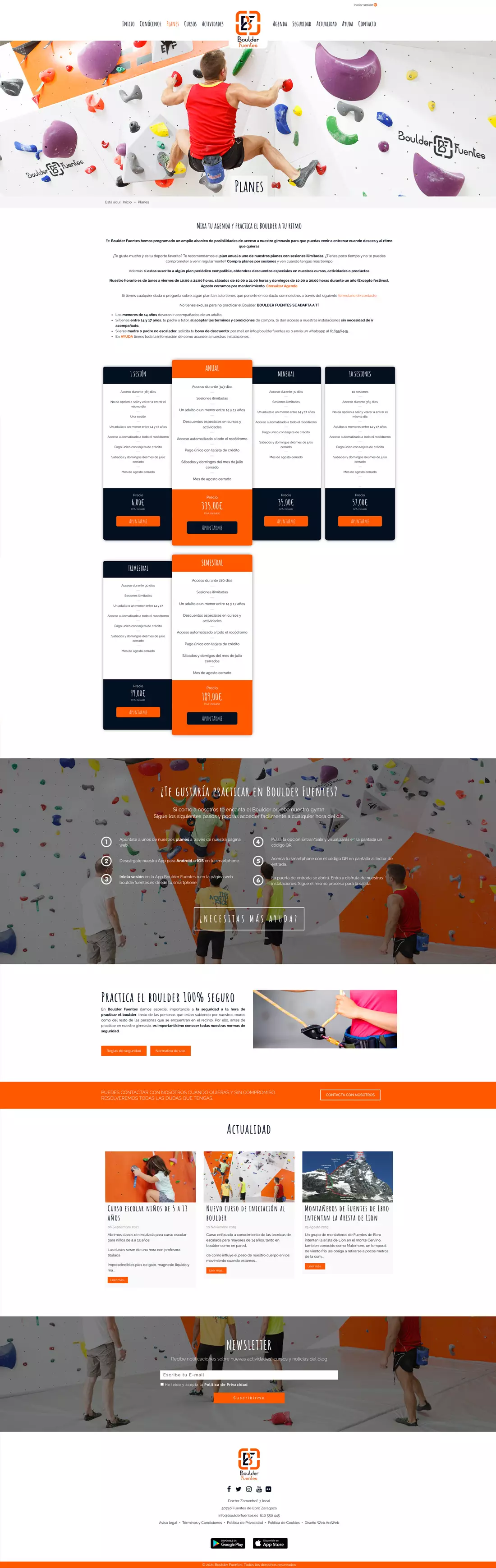 página web corporativa Teruel