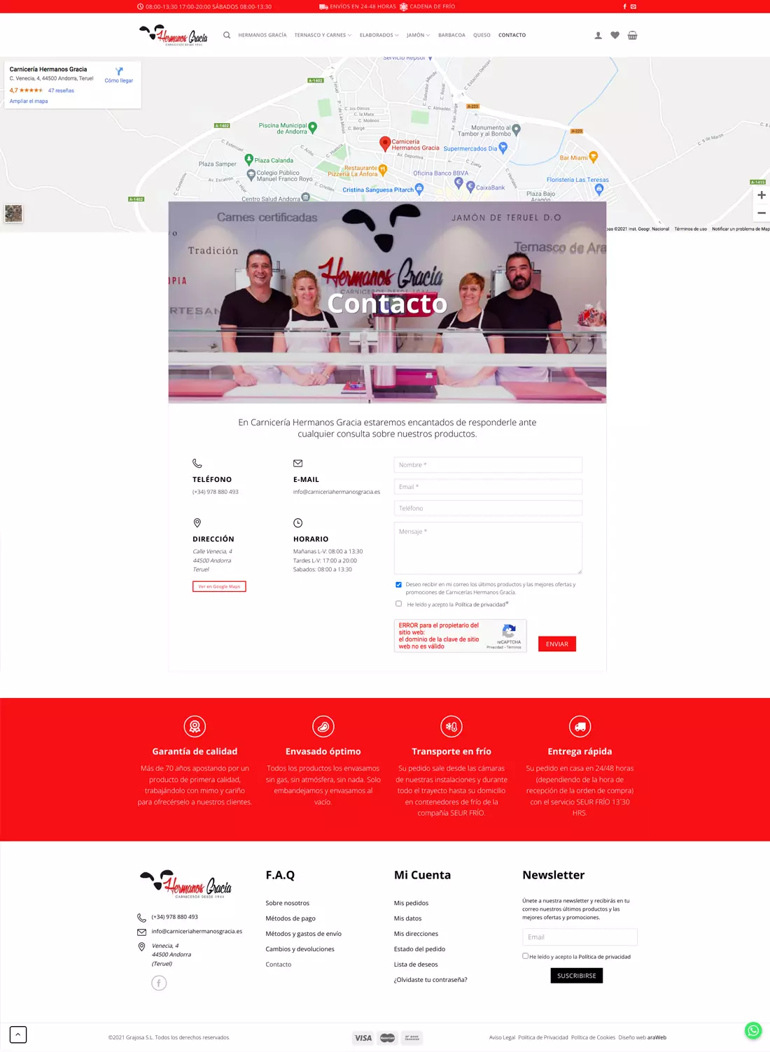 diseño web empresa Teruel