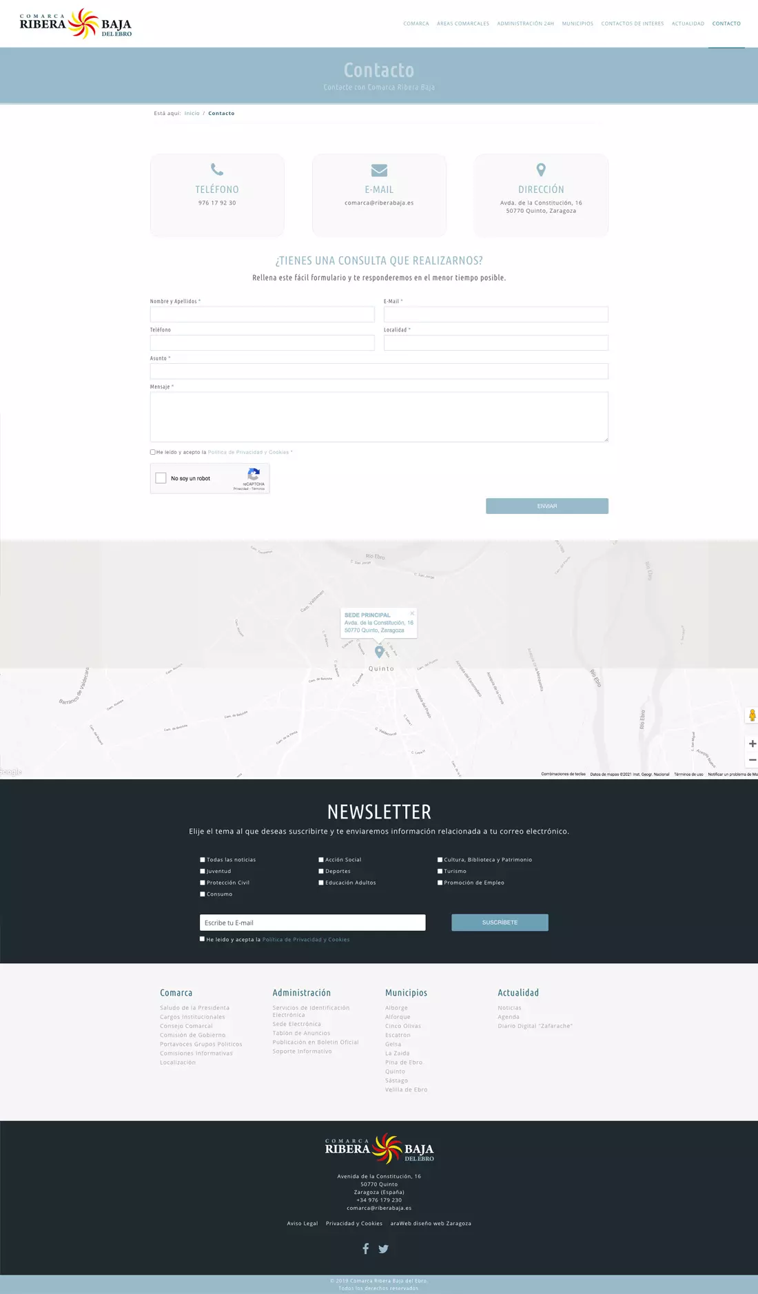 diseño web empresa Teruel