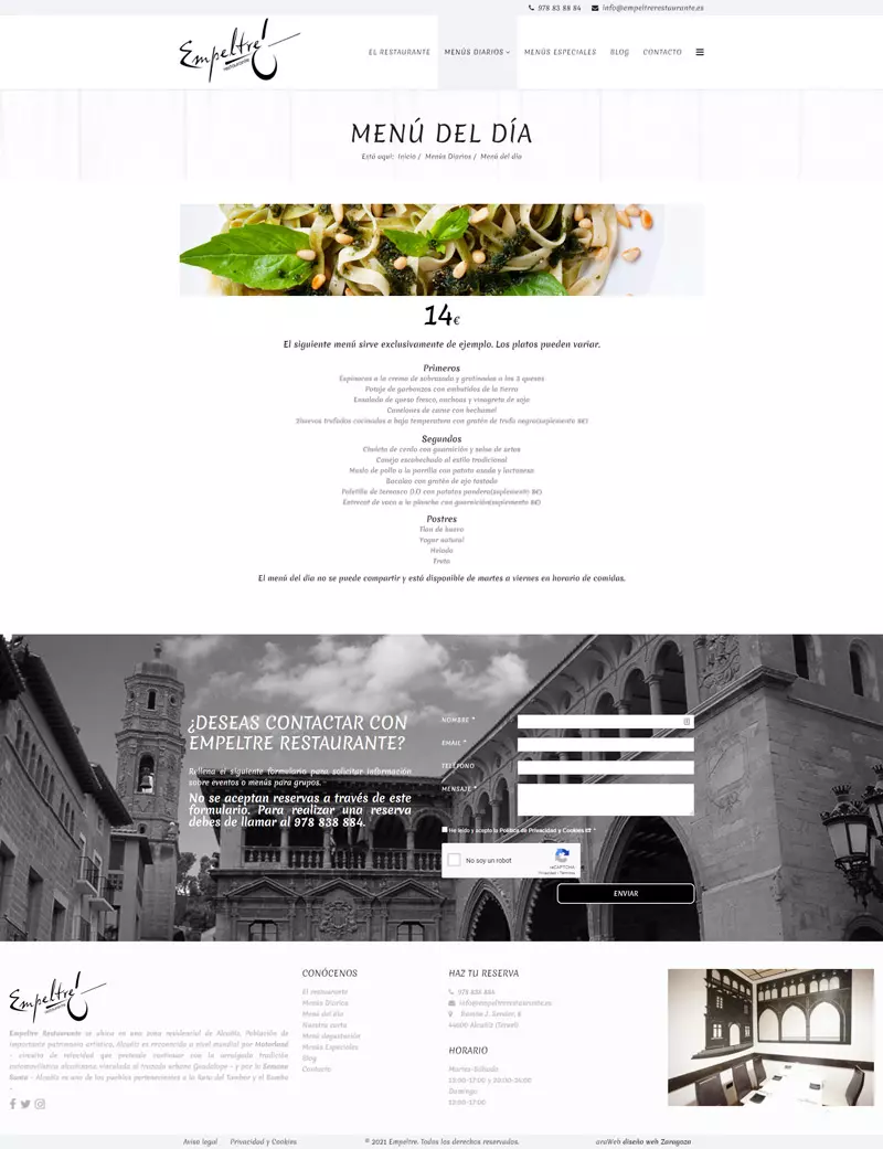 diseño web empresa Teruel