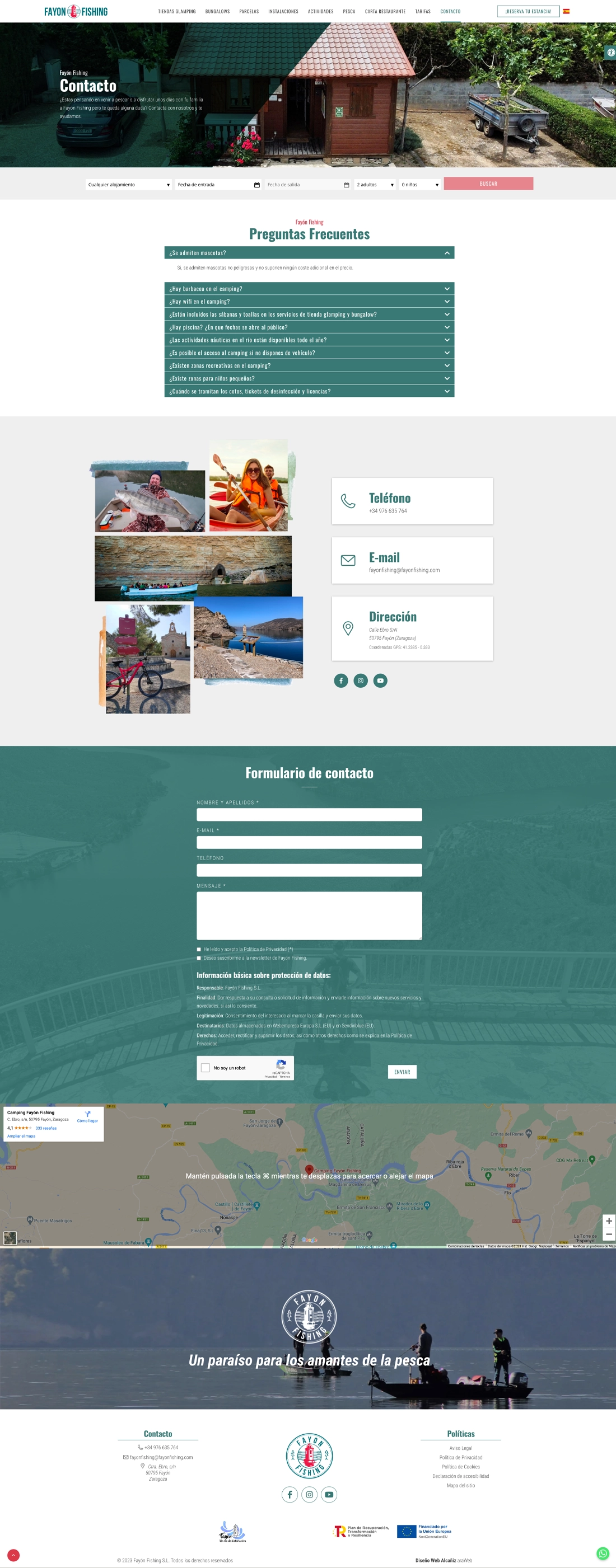 página web corporativa Teruel