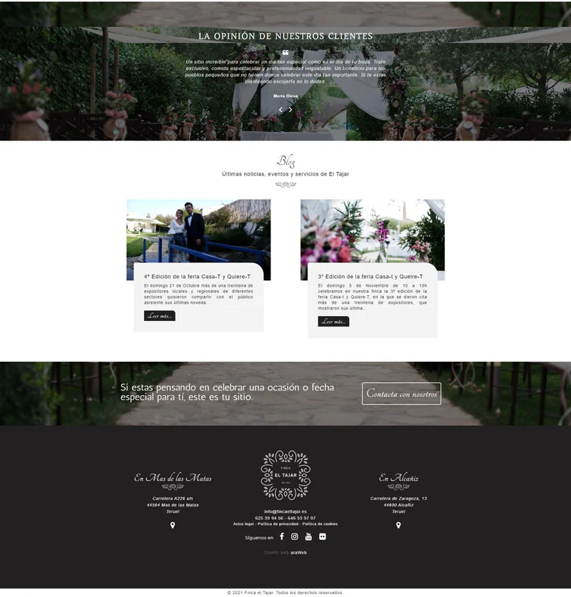 diseño página web Teruel