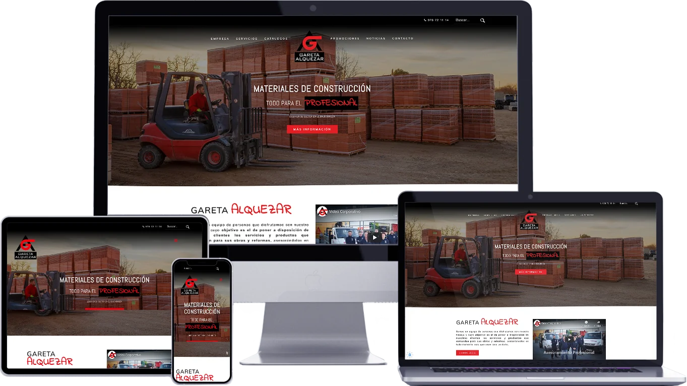 Diseño web responsive Teruel