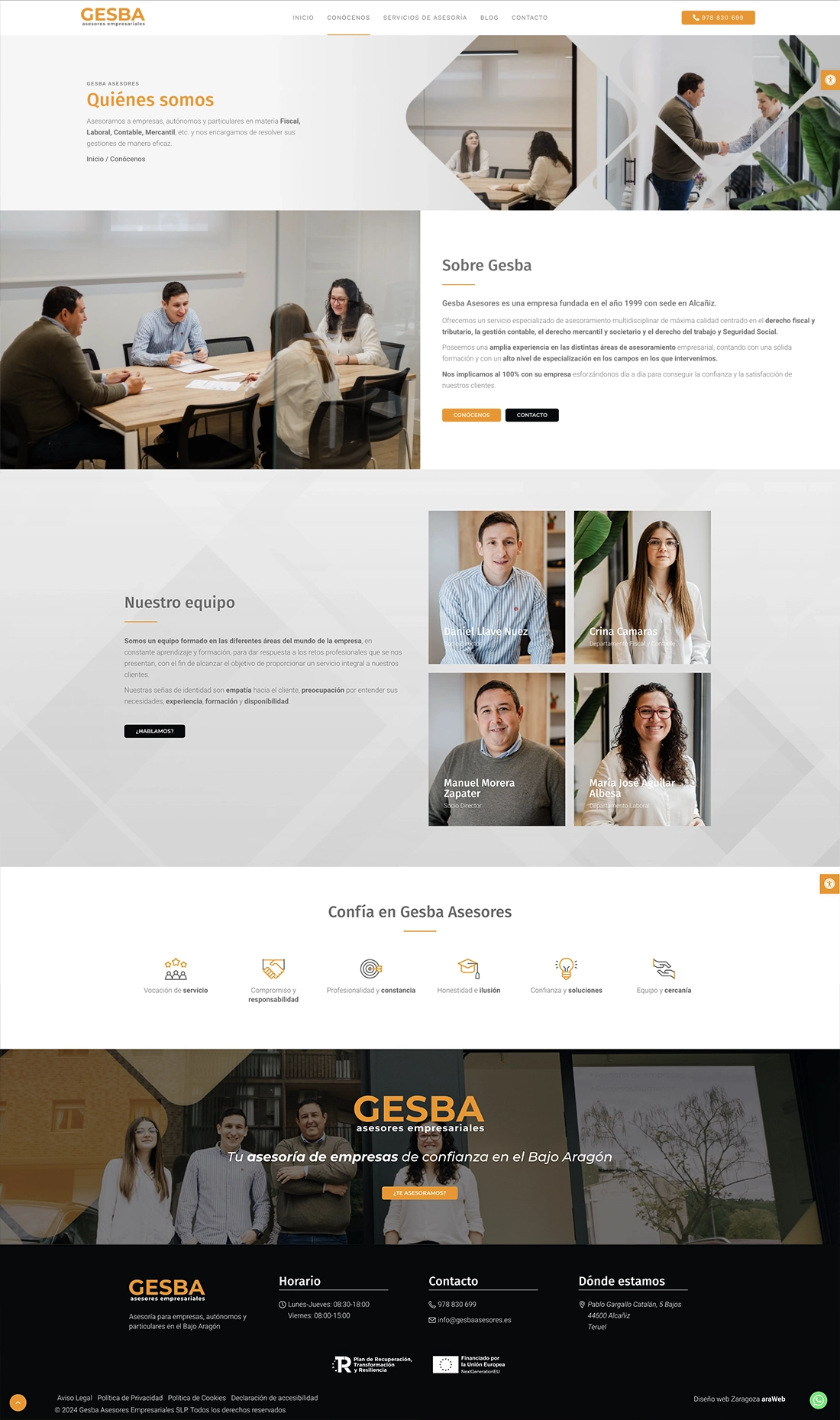 diseño página web Teruel