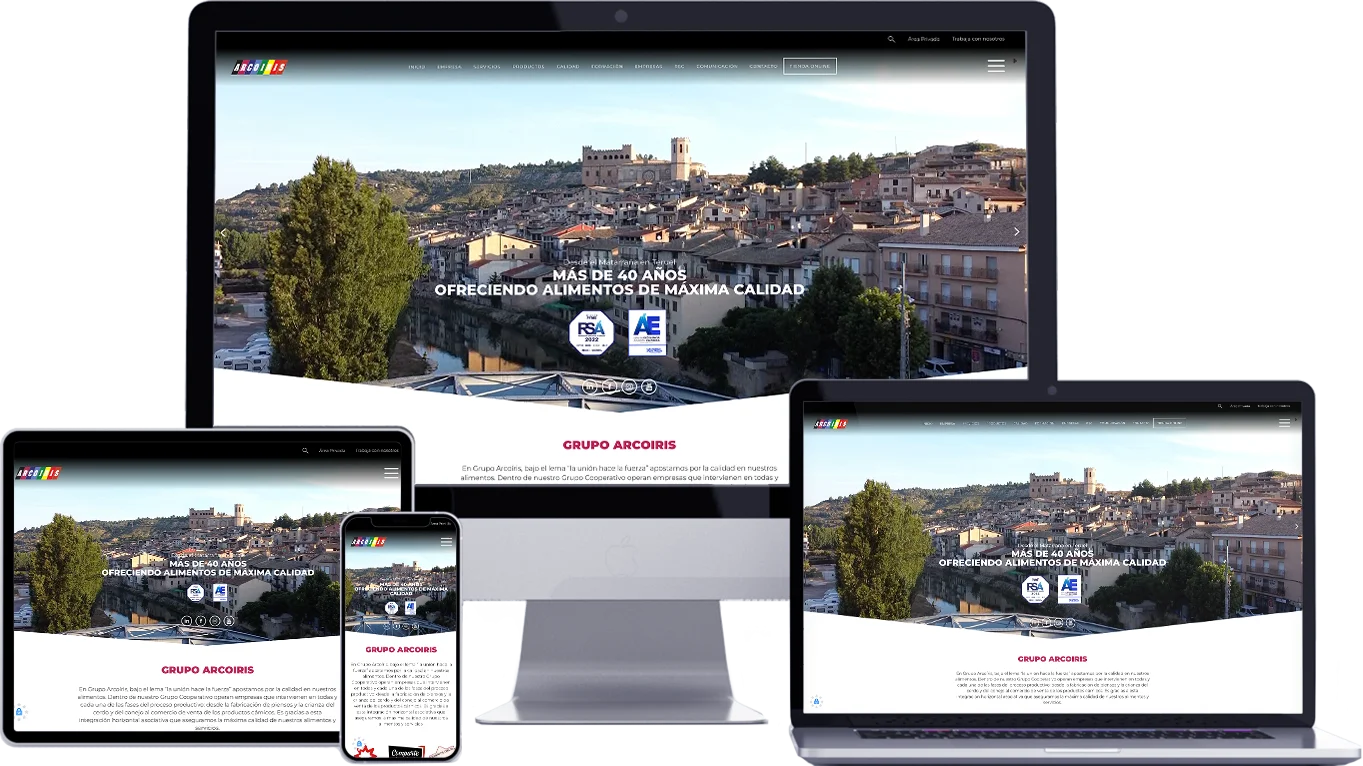 Diseño web responsive Teruel