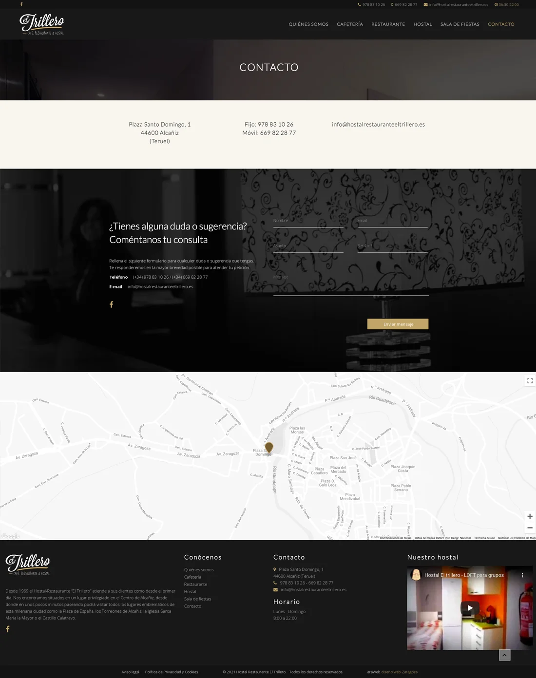 diseño web empresa Teruel