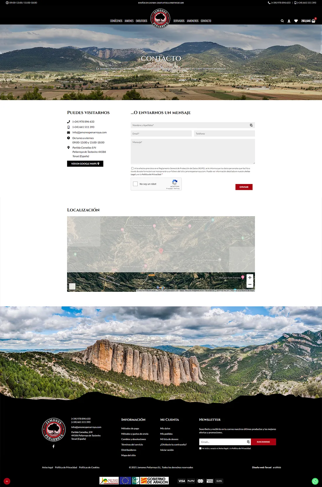 diseño web empresa Teruel