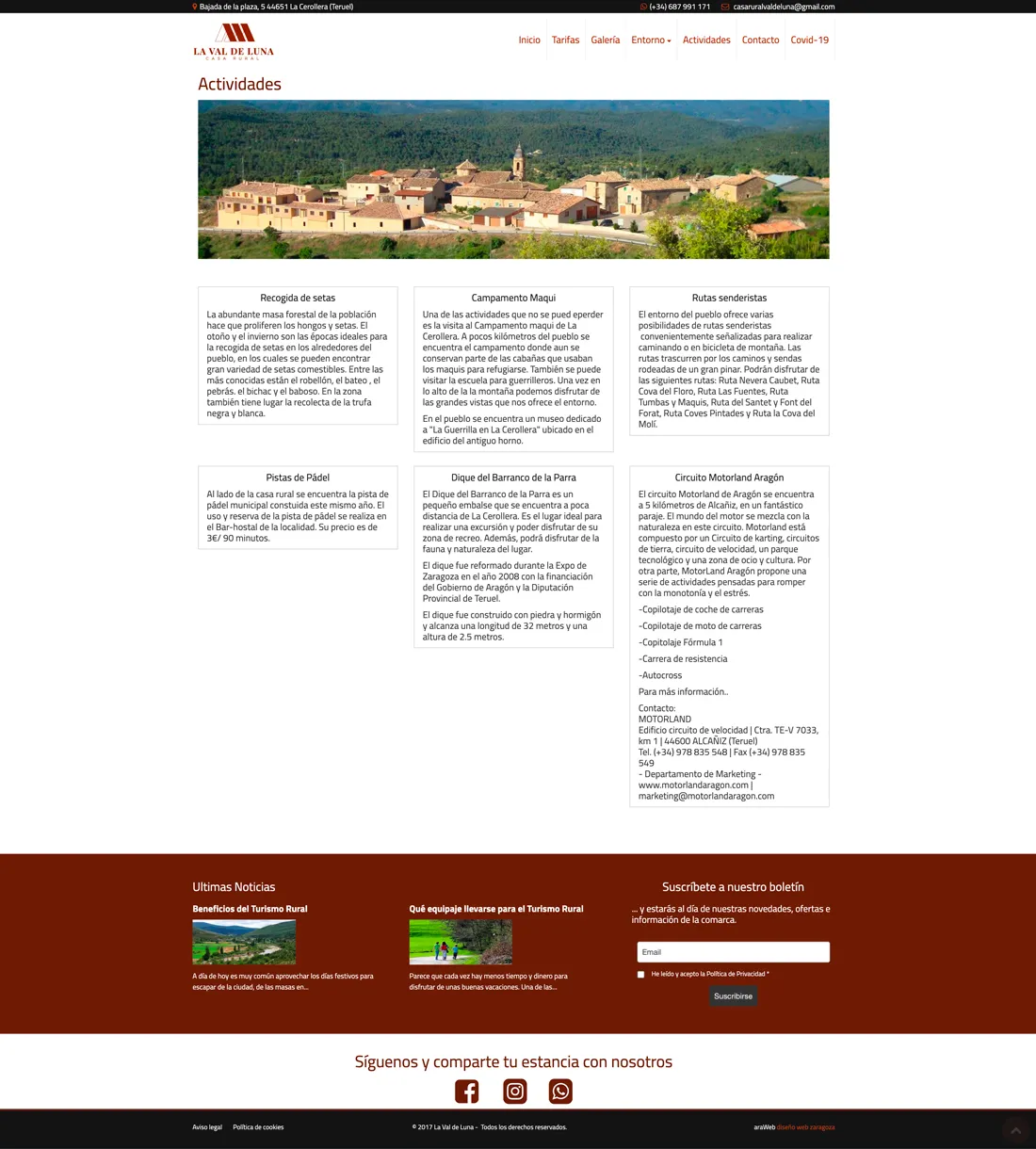 diseño web empresa Teruel