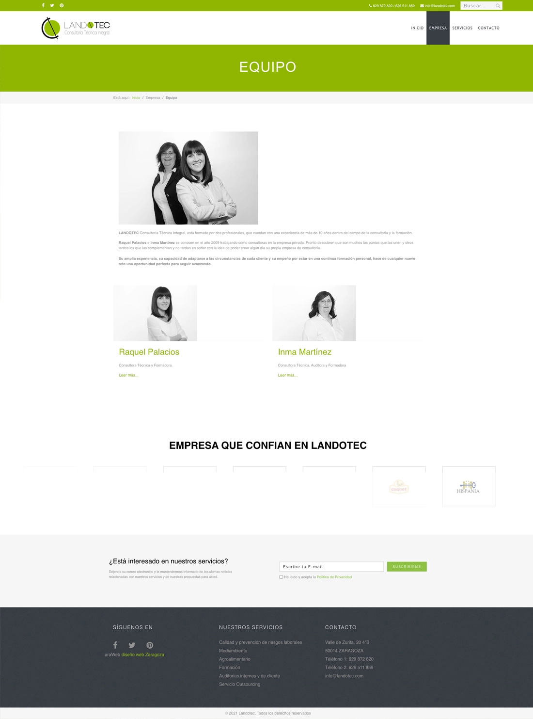 diseño página web Teruel