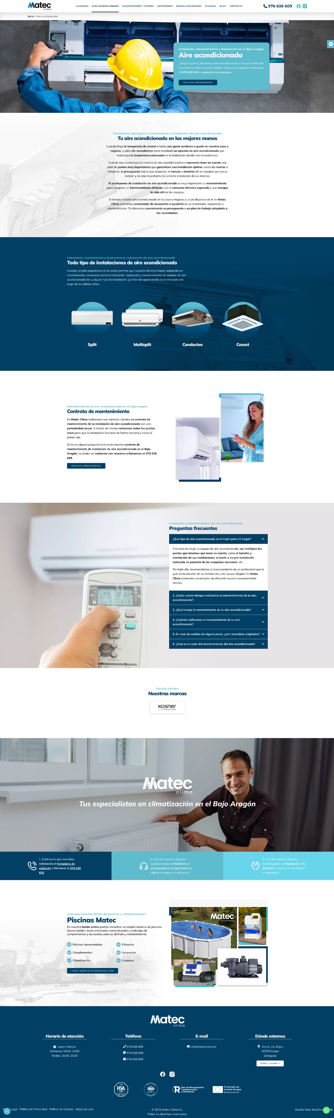 página web corporativa Teruel