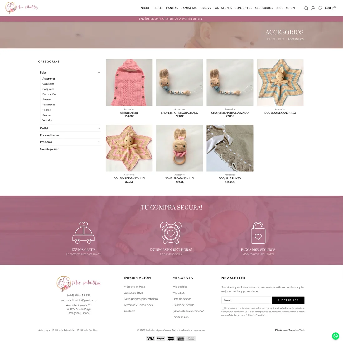 página web corporativa Teruel
