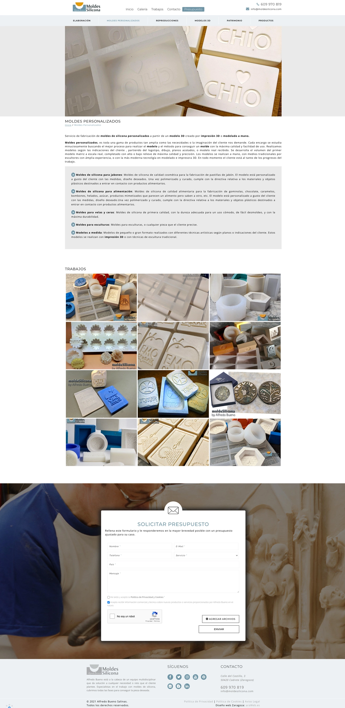 página web corporativa Teruel