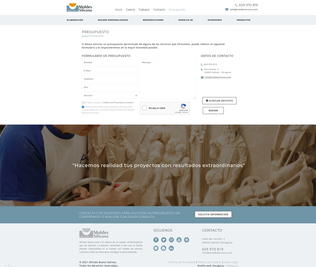 diseño web empresa Teruel