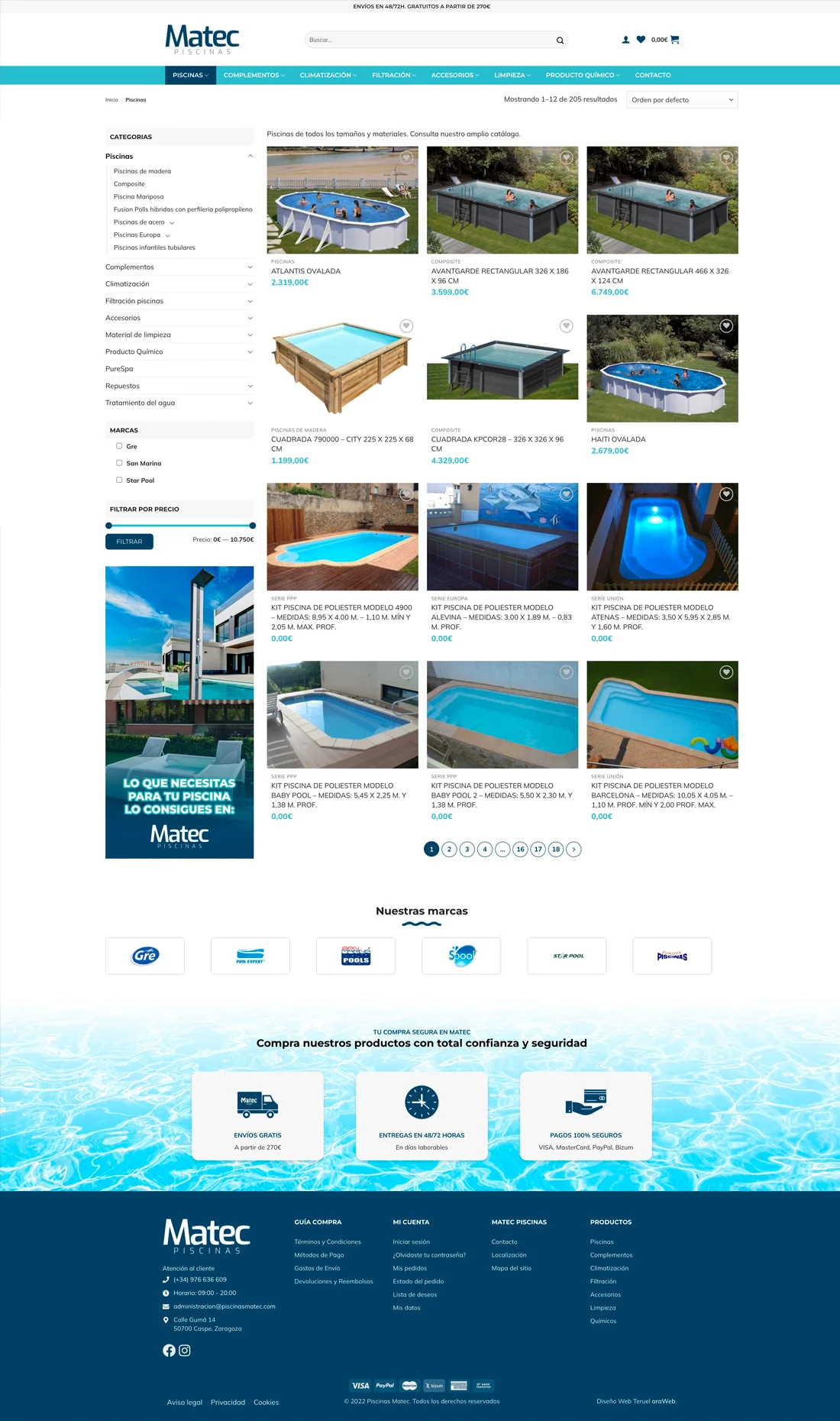 página web corporativa Teruel