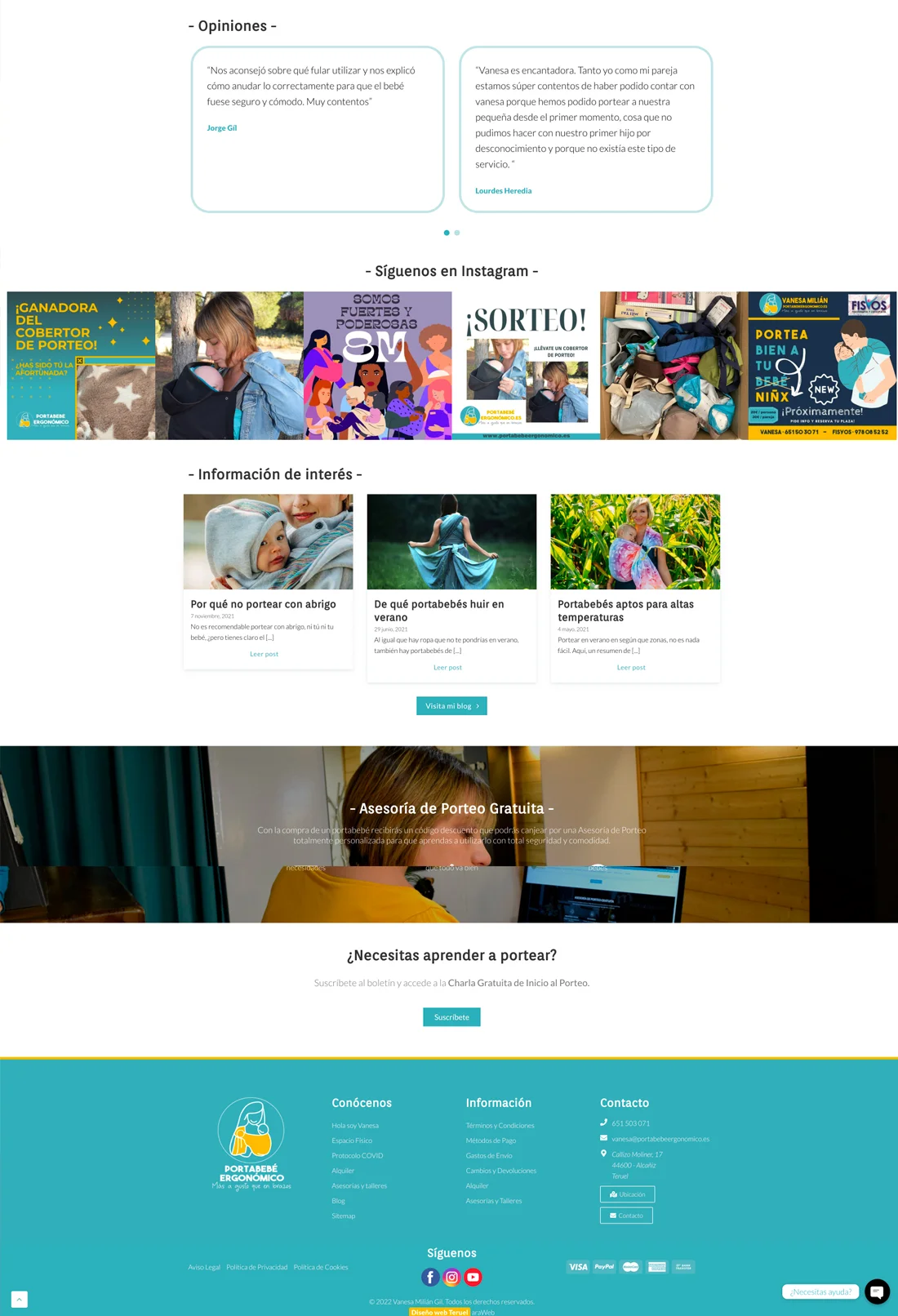 diseño página web Teruel