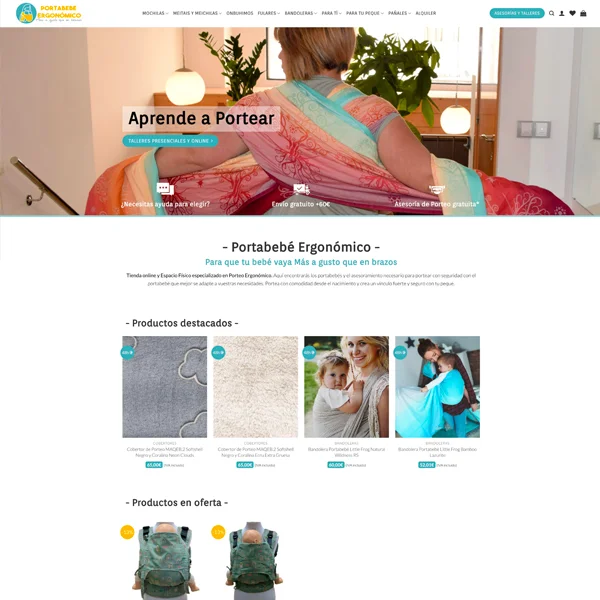 Portabebé Ergonómico