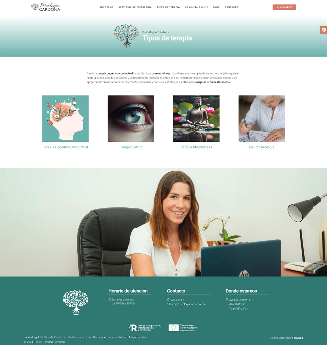 página web corporativa Teruel