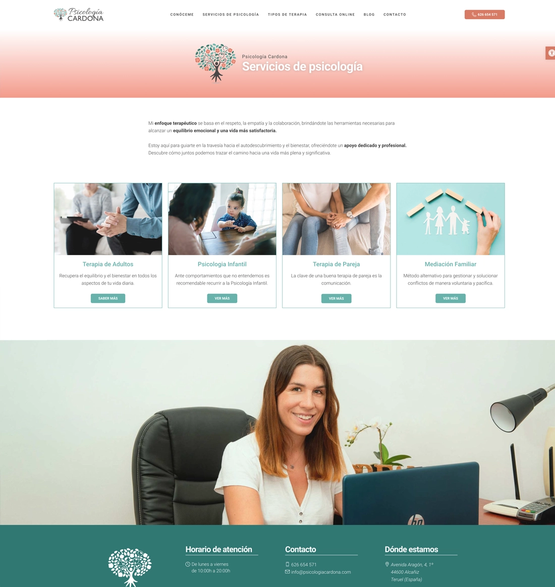 diseño web empresa Teruel