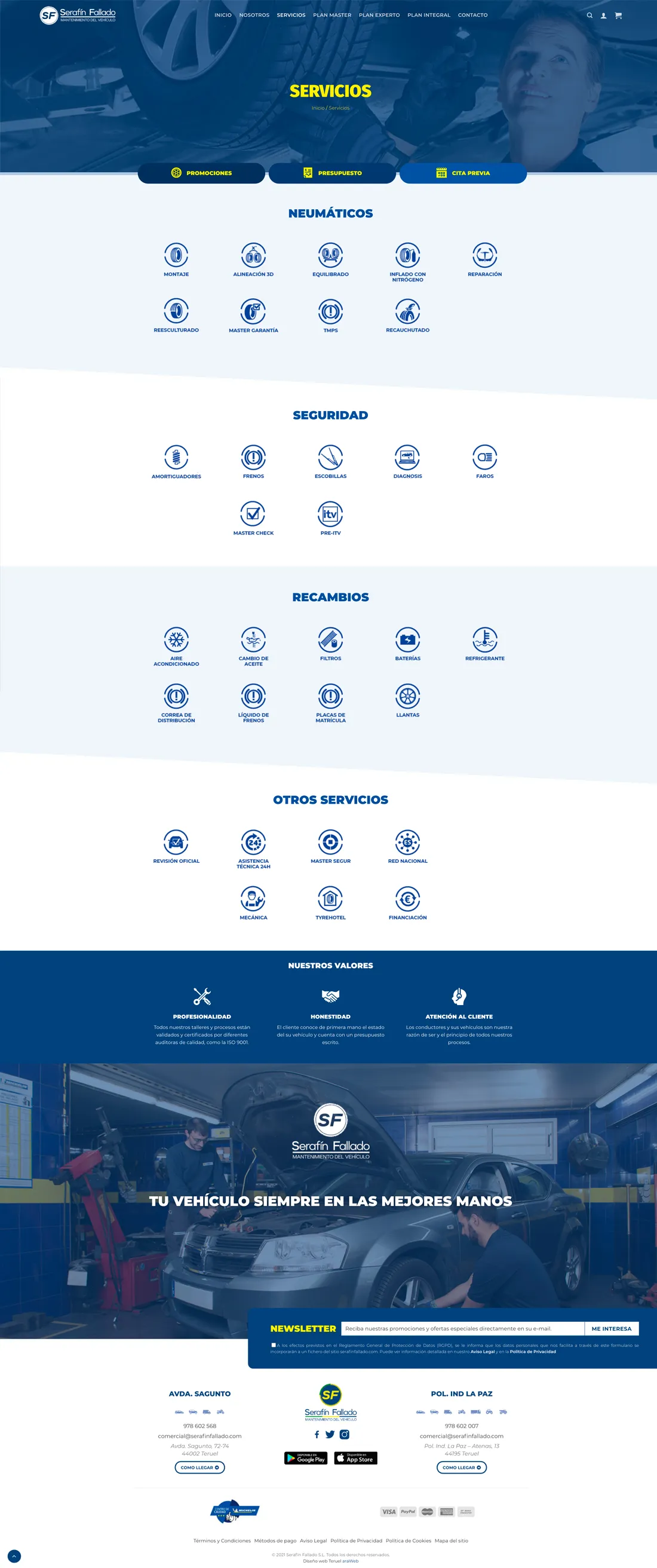 diseño web empresa Teruel
