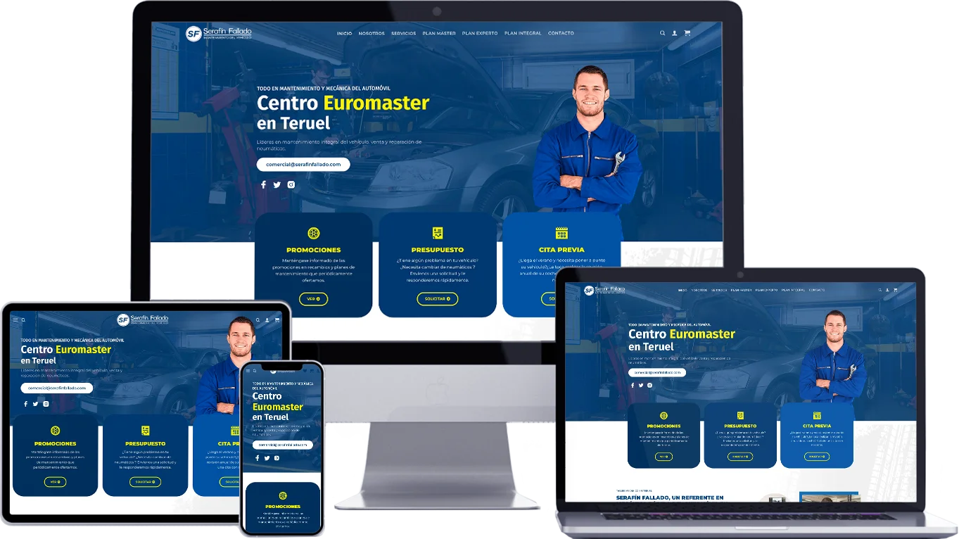 Diseño web responsive Teruel