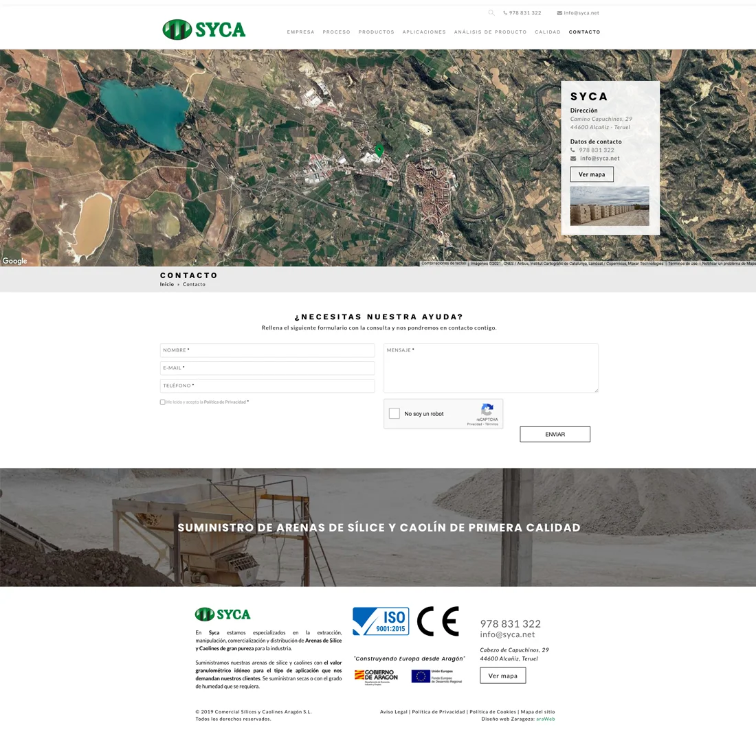 diseño web empresa Teruel