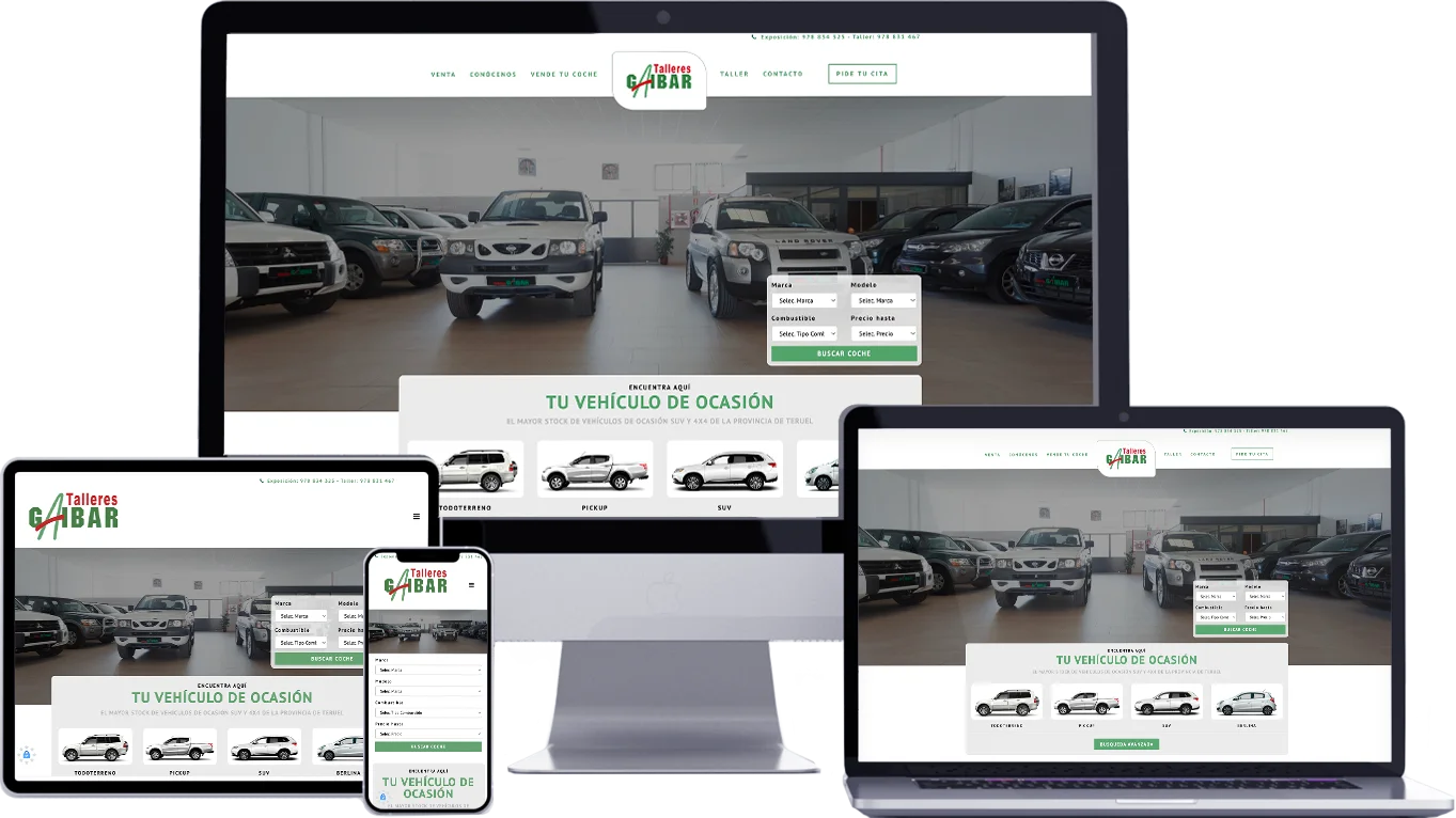 Diseño web responsive Teruel