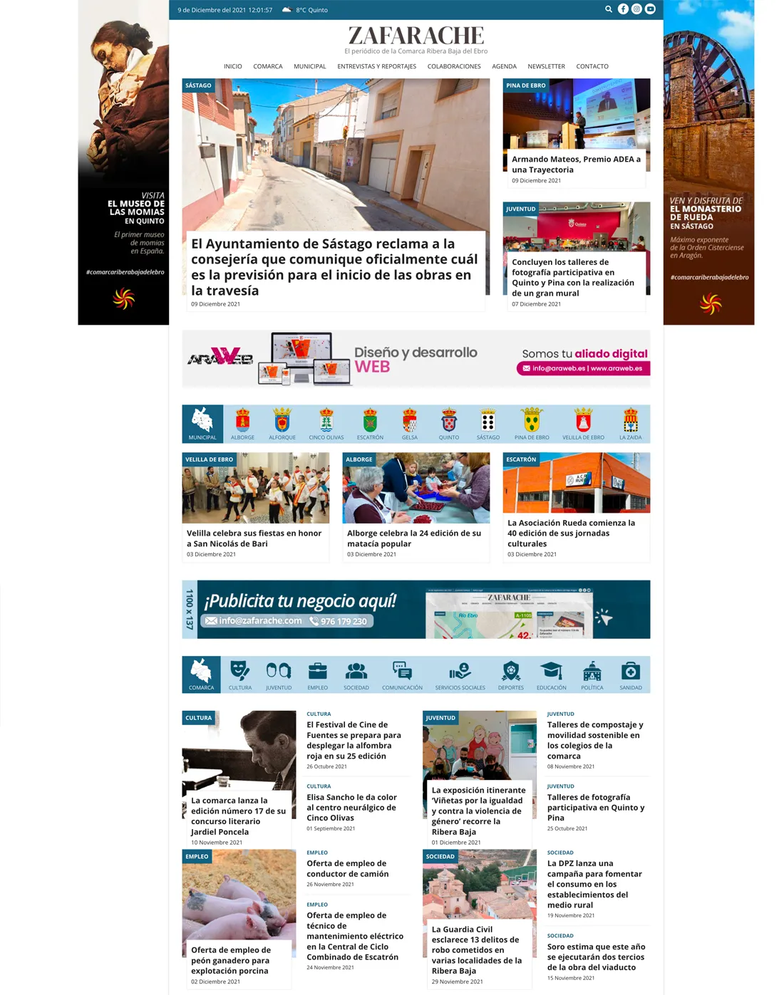 diseño página web Teruel
