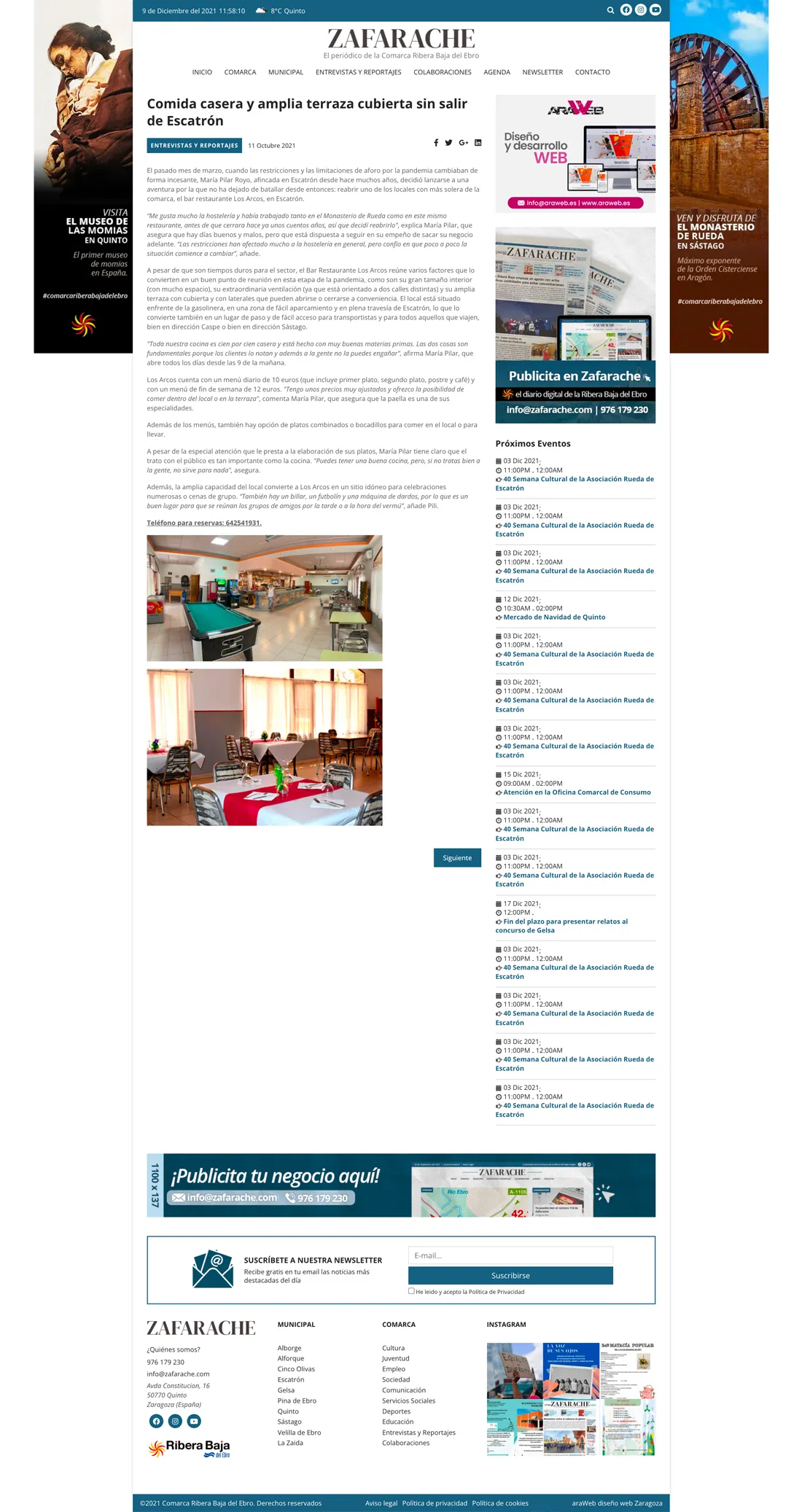 diseño web empresa Teruel